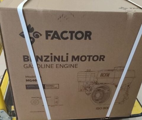 Factor MG460E Benzinli Motor 18 Hp Marşlı ve İpli / Kamalı