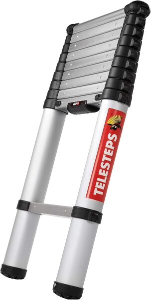 Telesteps 20130-501 ECO 3 Metre Teleskopik Merdiven – Taşınabilir Katlanır Profesyonel Merdiven