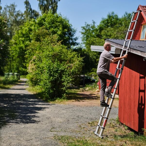 Telesteps 20138-601 ECO 3,8 Metre Teleskopik Merdiven S – Katlanır Alüminyum Profesyonel Merdiven