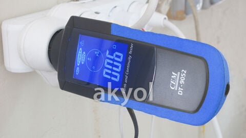 CEM DT-9052 Ev ve İşyeri Topraklama Test Cihaz