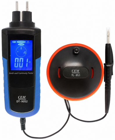 CEM DT-9052 Ev ve İşyeri Topraklama Test Cihaz