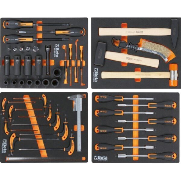 Beta 2400S XL09/E-XL 9 Çekmeceli Takım Arabası 487 Parça