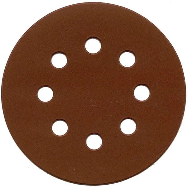 Nikon 8 Delikli Cırtlı Disk Zımpara 125mm 320 Kum 100 Adet