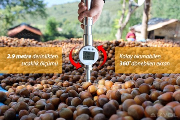Loyka ATS 3000 Yığın Isı Ölçer Probu - 2,90 Metre Daldırma Probu