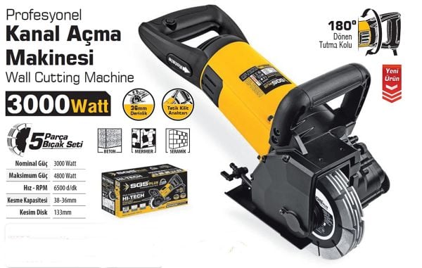 SGS 5300 Duvar Kanal Açma Makinası 300 W