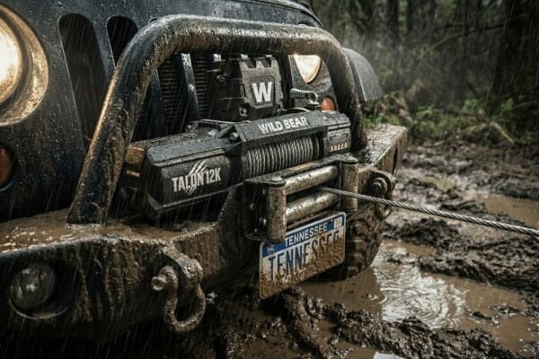 Wild Bear Talon 12.000 LBS Offroad Vinç | Profesyonel 4x4 Arazi ve Kurtarma Vinci