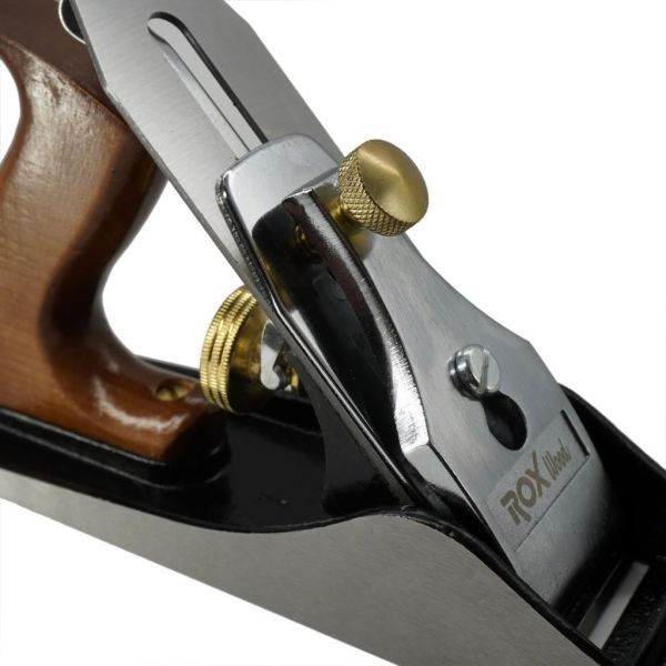 Rox Wood 00107 Ahşap Saplı Rende No:4 250 mm | Profesyonel Marangoz Düz Rende