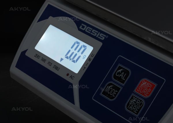 Desis H7W-3 Dijital Terazi 3 kg. / 0.1 gr.