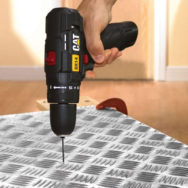 CAT DX14 Şarjlı Matkap 12Volt/2.0Ah
