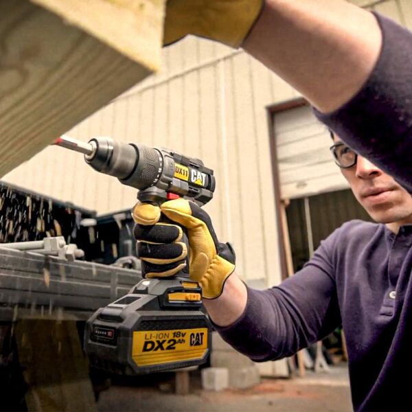 CAT DX11 Çift Akülü Şarjlı Matkap 18Volt/2.0Ah