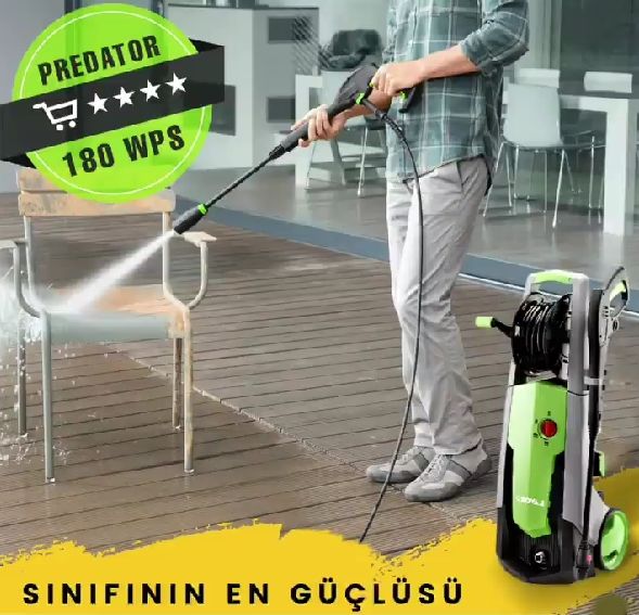Lavor PREDATOR 180 WPS Soğuk Yıkama Makinası 180 Bar