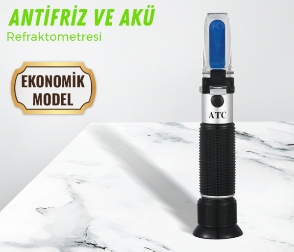 Eko Antifriz ve Akü Sıvısı Ölçen Refraktometre