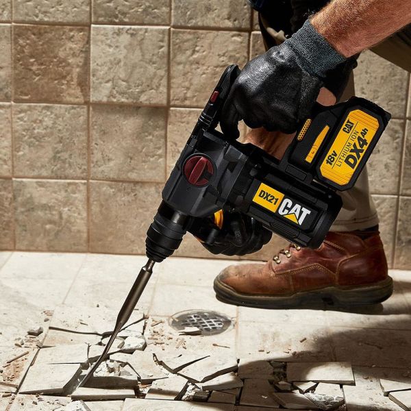 CAT DX21B SDS-Plus Pnömatik Kırıcı ve Delici (Akü Dahil Değildir)18Volt 2.2J