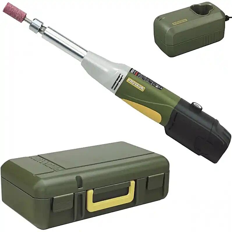 PROXXON 29860 LGS/A Akülü Hassas Kalıpçı Taşlama Makinası – Profesyonel Gravür ve Taşlama Aleti