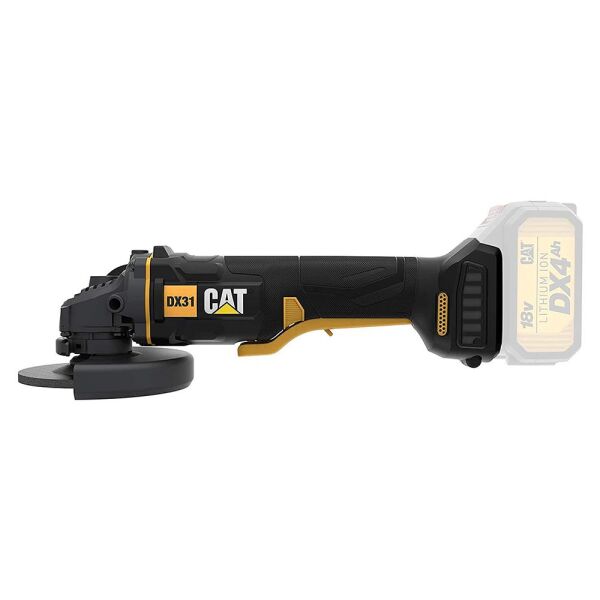 CAT DX31B Şarjlı Avuç Taşlama (Akü Dahil Değildir) 18Volt 115mm
