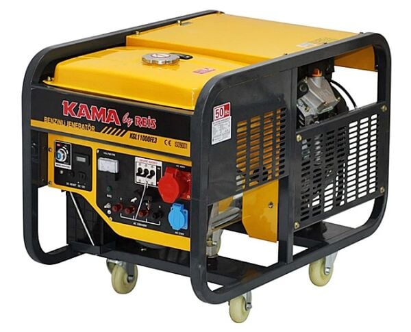 Kama By Reis KGL12000FE3 Benzinli Jeneratör 11,9 kVA Trifaze