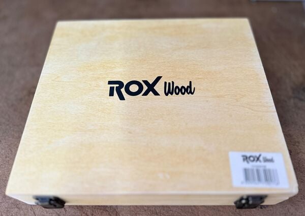 Rox Wood 9 Parça Ahşap İskarpela Seti Ahşap Kutu