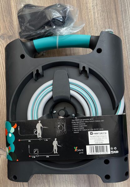 Daye DY647G Özel Seri Mini Hortum Tamburu 10 mt.
