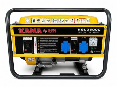 Kama By Reis KGL3500C Benzinli Jeneratör 3,5 kVA