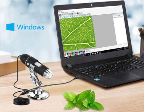 LYK USB1600X Bilgisayar Bağlantılı Dijital Mikroskop – 1600X Büyütme