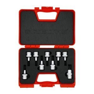 İzeltaş 1/2'' Lokmalı Torx Uç Takımı 9 Parça