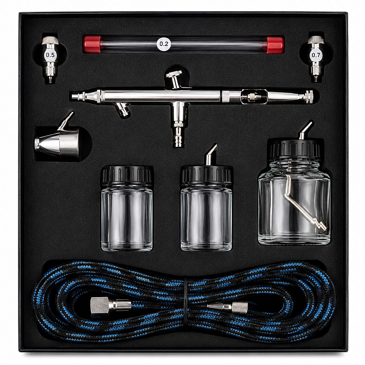 Magicbrush AB-131BK Airbrush Boya Tabancası Alttan Depolu
