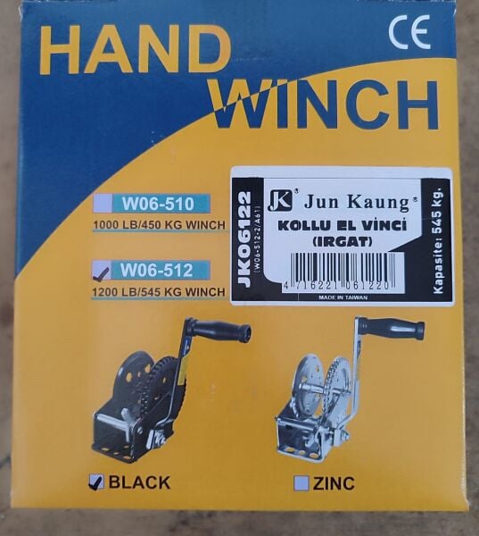 Jun Kaung JK-06122 Kollu El Vinci (Irgat) 545 kg.