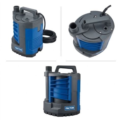 Factor PD750Z 750W Dalgıç Drenaj Pompası - Dipte Sıfırdan Emiş