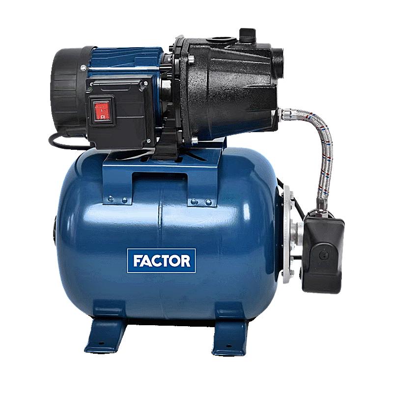 Factor GPH800 800W Otomatik Hidrofor Su Pompası - Ev ve Bahçe İçin Basınçlı Su Motoru