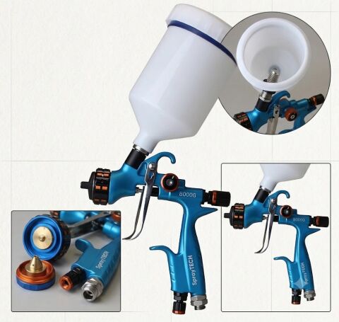 SprayTECH 8000G Profesyonel Üstten Depolu Boya Tabancası - Yüksek Verimli Profesyonel Seri