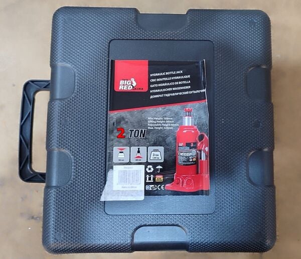 Bigred TR90204S Şişe Kriko 2 Ton Plastik Kutulu