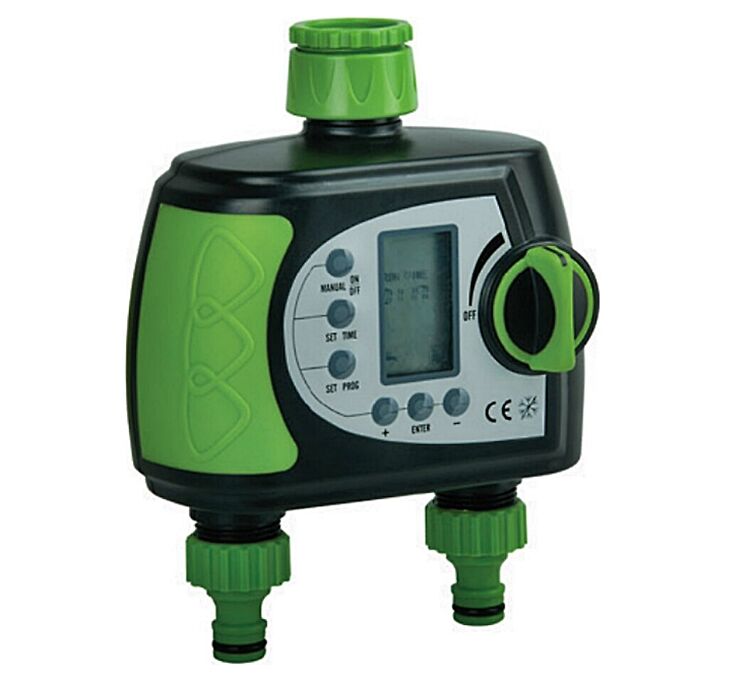 Daye DY906 Çift Çıkışlı Multi Fonksiyonlu Su Zamanlayıcı 1 Adet