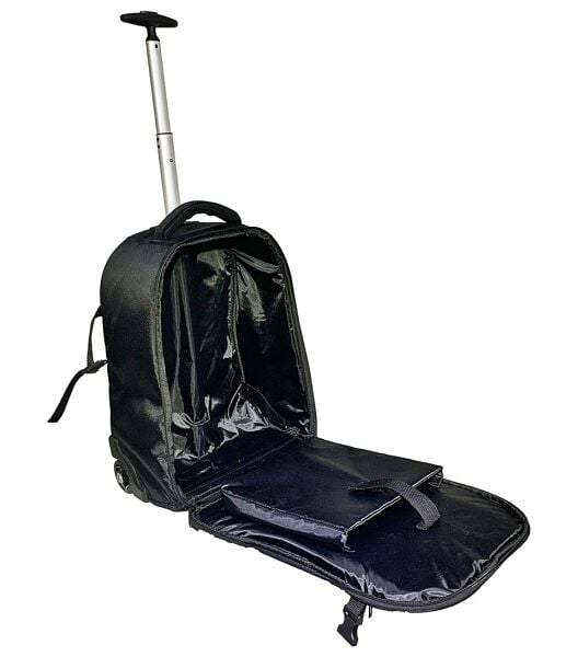Chanta TC620 Sırt ve Çekçekli Takım Çantası 49x36x26cm - Su Geçirmez Polyester Denim Kumaş