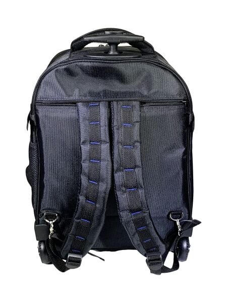 Chanta TC620 Sırt ve Çekçekli Takım Çantası 49x36x26cm - Su Geçirmez Polyester Denim Kumaş