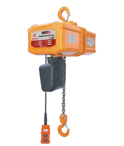 Biglift BIGVINC-2 Elektrikli Zincirli Vinç 2000 kg. 6 mt.