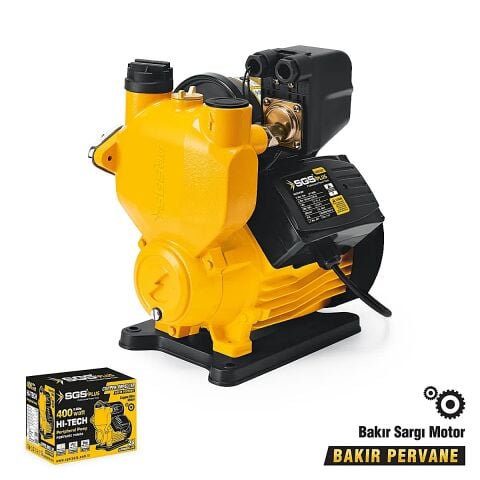 SGS SGS5381 Periferik Su Pompası 0.55 HP 400 Watt Bahçe Ve Ev Tipi Su Motoru