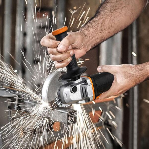 WORX WX803 Çift Akülü Şarjlı Avuç Taşlama 125 mm / 20Volt 2.0/4.0 Ah