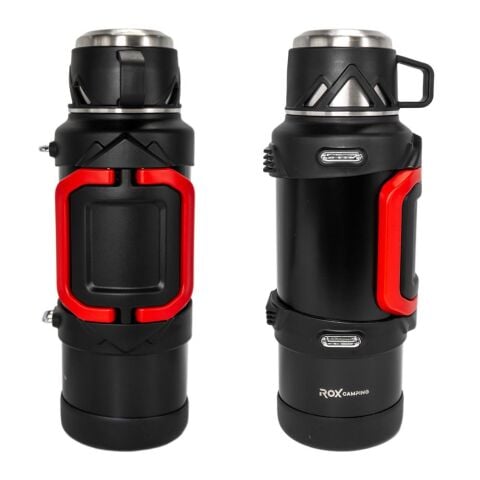 ROX Camping 2.0 Litre Paslanmaz Çelik Termos – Uzun Süre Sıcak & Soğuk Tutan Outdoor Termos