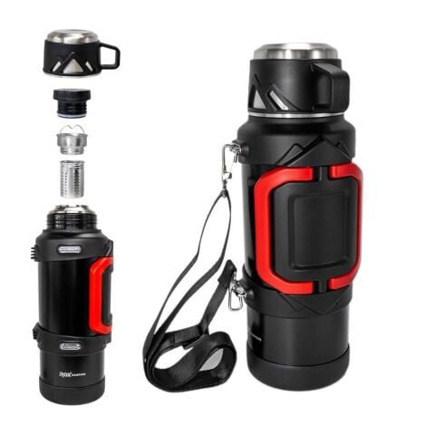 ROX Camping 2.0 Litre Paslanmaz Çelik Termos – Uzun Süre Sıcak & Soğuk Tutan Outdoor Termos