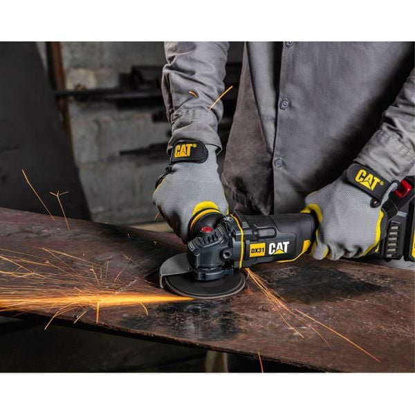 CAT DX31 Akülü Profesyonel Avuç Taşlama 115 mm-18Volt/4.0Ah
