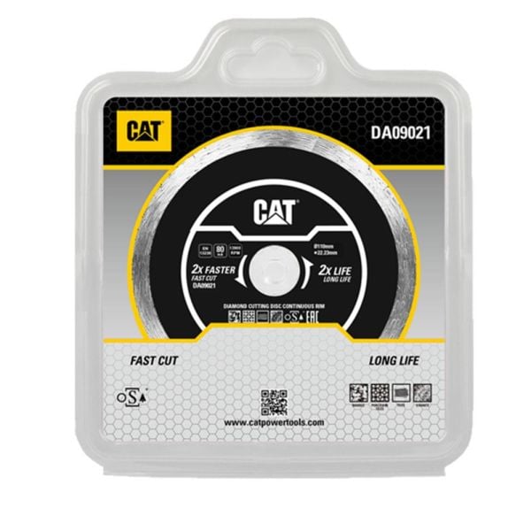 CAT DA09021 Fayans, Seramik, Mermer Elmas Kesme Diski 110mm