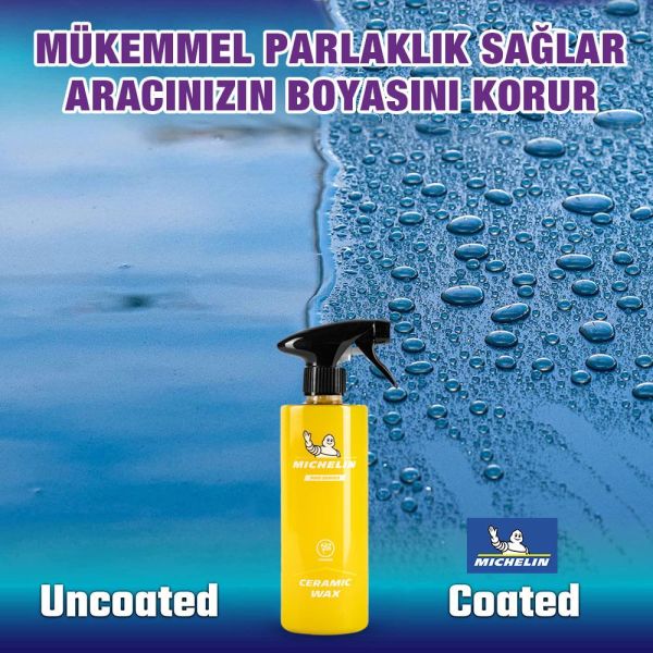 Michelin 500ml PRO Serisi Seramik Kaplama Hidrofobik Sprey Cila