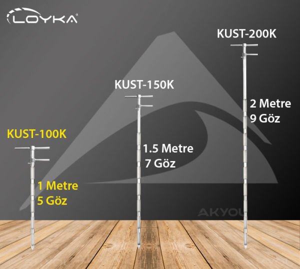 Loyka UST-200K Krom Üstten Boşaltmalı Numune Alma Sondası