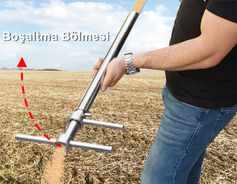 Loyka UST-250K Krom Üstten Boşaltmalı Numune Alma Sondası
