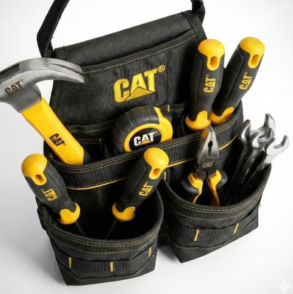 CAT DA980569NJ Kemer Askılı Ağır Hizmet Bel Alet Çantası