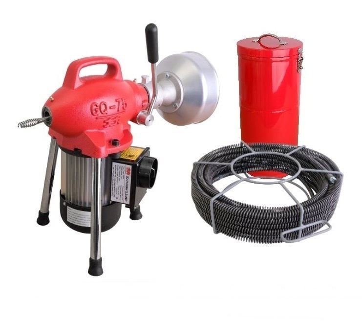 Dali DAGQ75 Motorlu Kanal Temizleme Açma Makinası