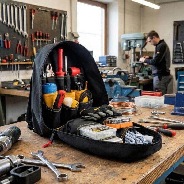 CAT DA980203 17'' Bez Alet Sırt Çantası | Ağır Hizmet Profesyonel Takım Çantası