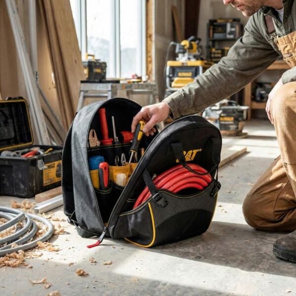 CAT DA980203 17'' Bez Alet Sırt Çantası | Ağır Hizmet Profesyonel Takım Çantası