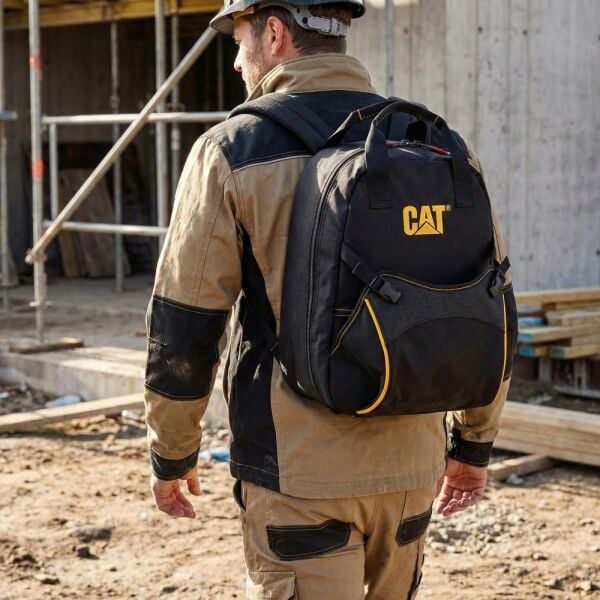 CAT DA980203 17'' Bez Alet Sırt Çantası | Ağır Hizmet Profesyonel Takım Çantası