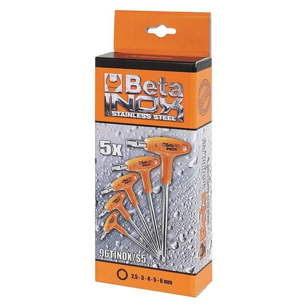 Beta 96TINOX/S5 T Allen Takımı 5'li